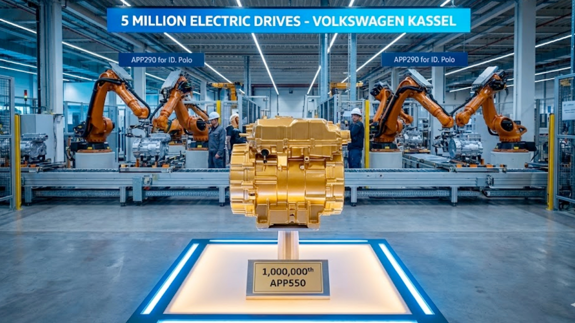 VW Elektroantriebe: 5 Millionen Einheiten & Details zum neuen APP290 ...