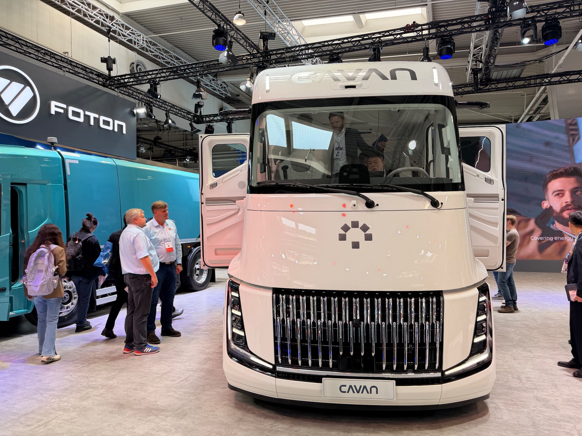 El Foton Cavan está orientado a la logística eléctrica de reparto en el segmento de los vehículos industriales ligeros.