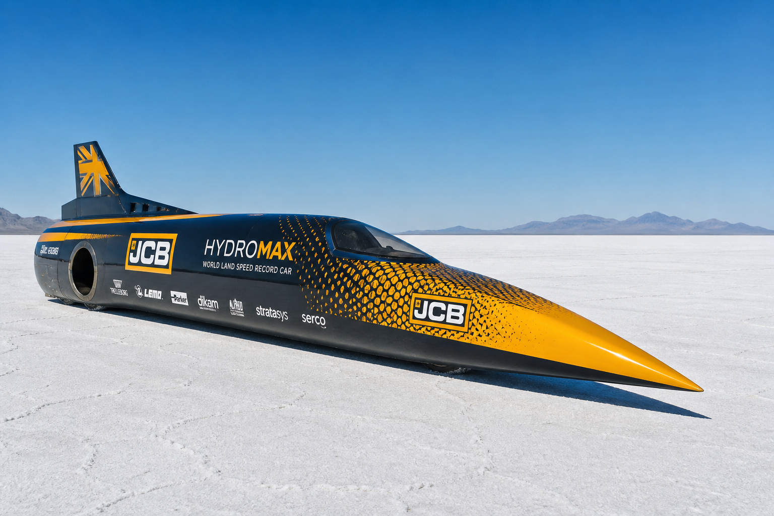 Hydromax Hits 654 km/h Using Hydrogen Fuel
